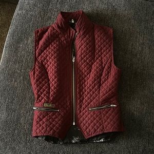 XS golden dress vest